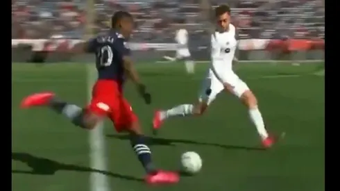 Cristian Penilla en acción.