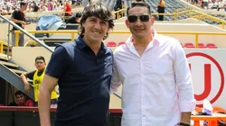 Ferrari homenajeó a Galván en la previa del Clásico.