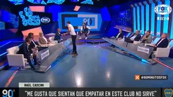 Con chicana incluida: Palacios interrumpió 90 Minutos para felicitar a Cascini