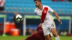 Zambrano jugó la Copa América con Perú al año pasado.