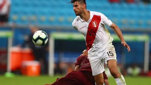 Zambrano jugó la Copa América con Perú al año pasado.