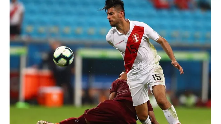 Zambrano jugó la Copa América con Perú al año pasado.