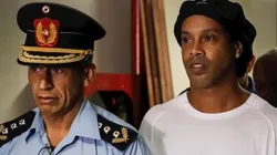 Filtraron la primera imagen de Ronaldinho en prisión