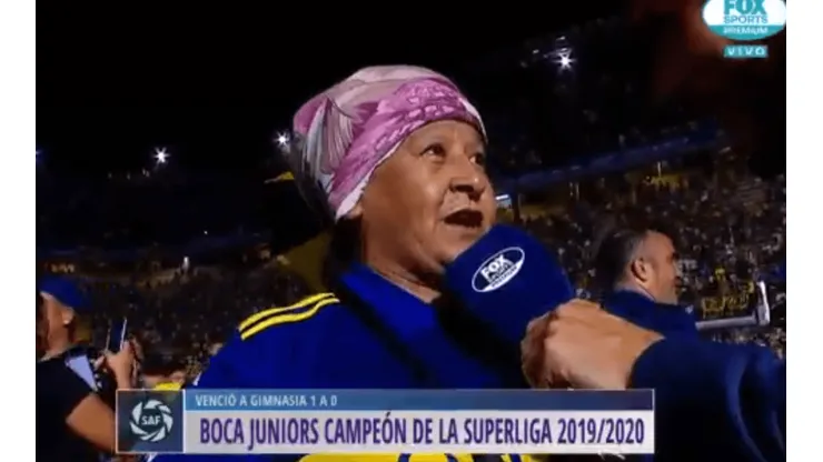 La Tota Salvio le mandó un abrazo y un deseo a Gallardo que es tendencia