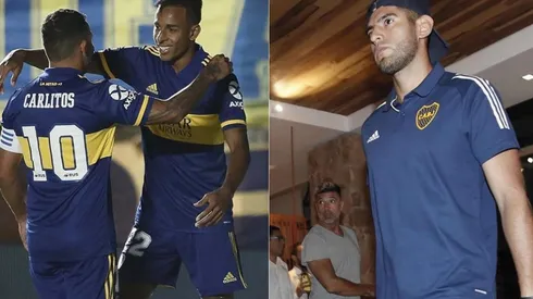 Zambrano llegó a Boca Juniors a fines de enero.