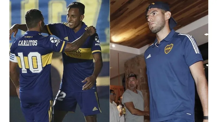 Zambrano llegó a Boca Juniors a fines de enero.