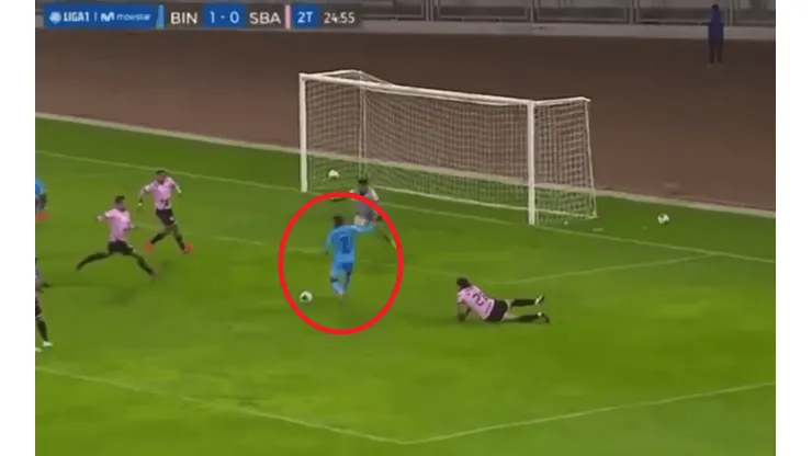 Nadie lo detiene: pared, gambeta y adentro, golazo de Johan Arango