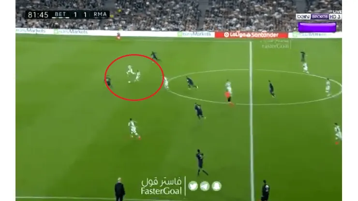 Guardado robó y asistió a Tello para el 2-1 ante Real Madrid