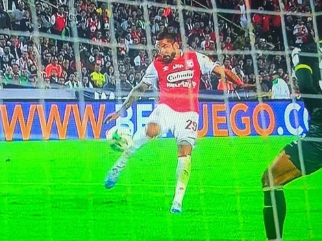 La pifia del delantero de Santa Fe que lo dejó en ridículo con Nacional