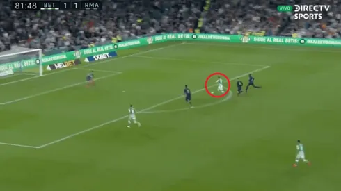 Un ex-Barcelona: Tello puso el 2 a 1 parcial de Betis contra Real Madrid