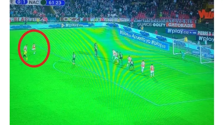 La justicia divina llegó con un golazo en contra de Atlético Nacional