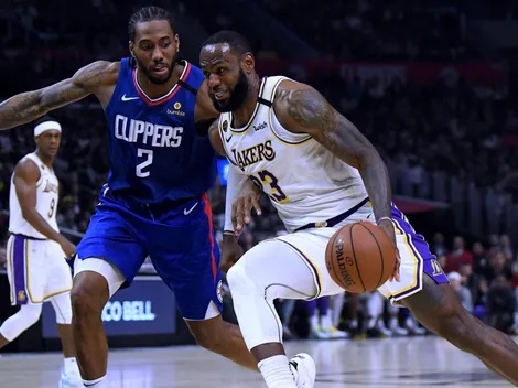 LeBron James dio cátedra para derrotar a Kawhi y sus Clippers