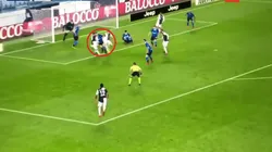 Con suerte: Ramsey aprovechó un rebote y pone arriba a Juventus contra Inter