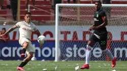 Hohberg fue uno de las figuras del partido.