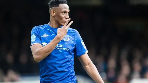 Yerry Mina, jugador del Everton de Inglaterra.