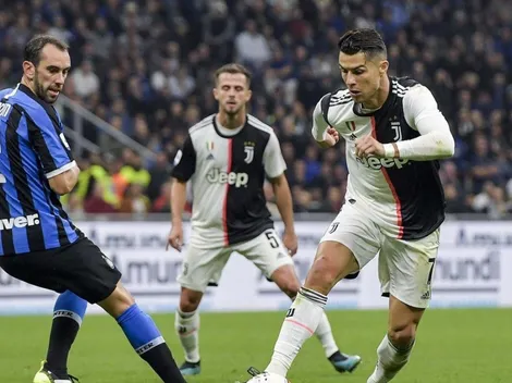 Qué canal transmite Juventus vs Inter por la Serie A