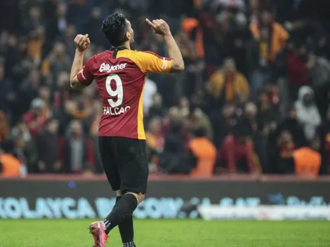 Un Tigre desatado: no para de hacer goles Falcao con el Galatasaray