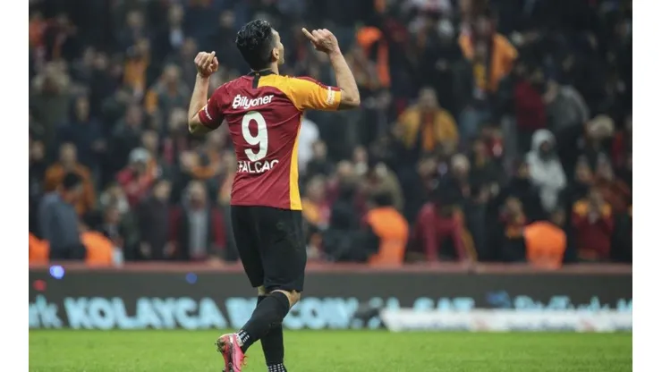 Radamel Falcao, goleador del Galatasaray en la temporada 19/20.