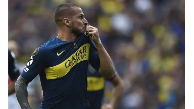 Benedetto metió tres historias para festejar el título de Boca