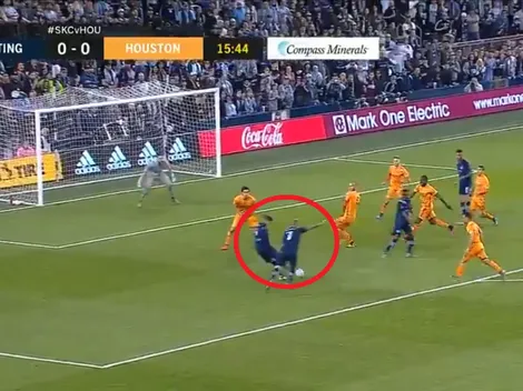 Alan Pulido se presenta en la casa de Sporting Kansas City con un gol