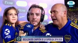 Foto de Julio Buffarini en la entrevista.