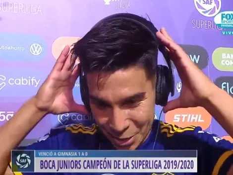 Pol Fernández contó qué le dijo Riquelme cuando llegó a Boca