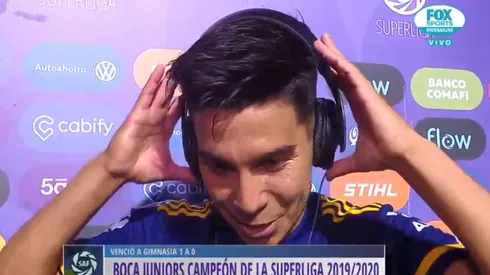 Pol Fernández contó qué le dijo Riquelme cuando llegó a Boca
