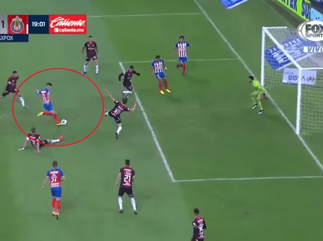 Jesús Molina puso en ventaja a Chivas en el Clásico Tapatío