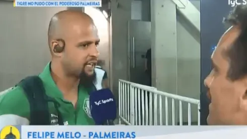 Video: la predicción viral de Felipe Melo antes que Boca sea campeón