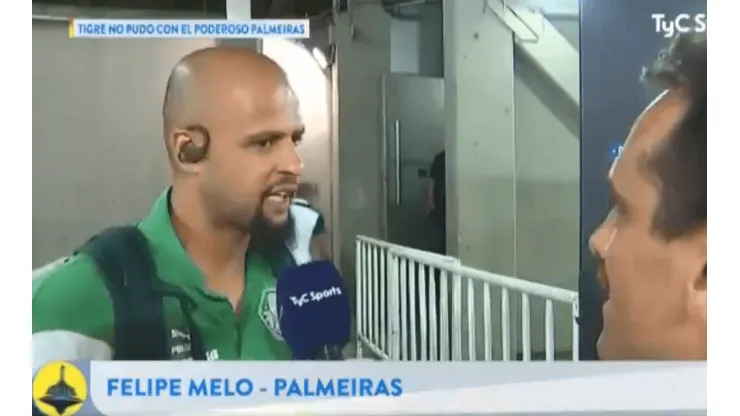 Video: la predicción viral de Felipe Melo antes que Boca sea campeón
