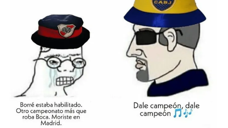 Foto de uno de los memes.