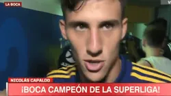 Capaldo: "Es más lindo ganarlo así, con una pecheada de ellos"