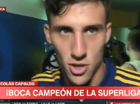 Capaldo: "Es más lindo ganarlo así, con una pecheada de ellos"