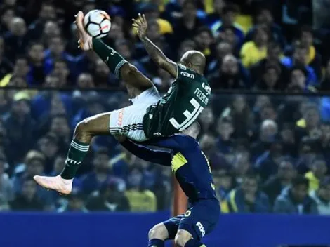 Felipe Melo, como loco en Instagram por el título de Boca