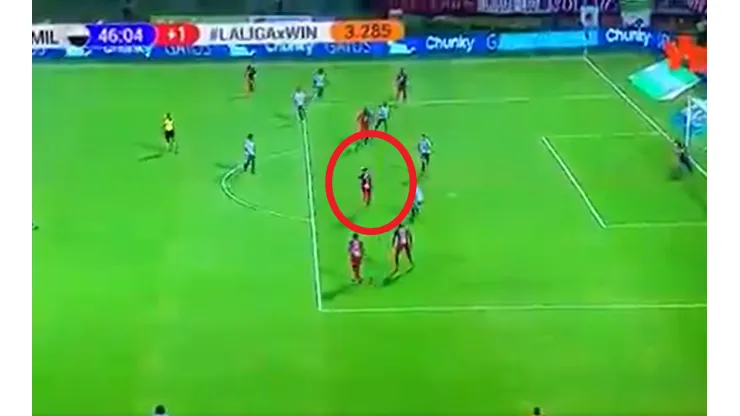 La magistral definición del gol que le marcaron a Millonarios