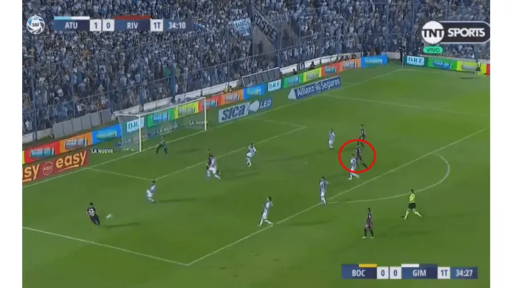 Otro gol importante de Matías Suárez.