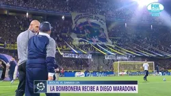 Impactante: la bandera de La 12 para Maradona en La Bombonera