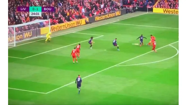 Bournemouth se equivocó en el fondo y Salah no perdonó: ahora están 1 a 1