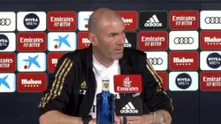 Zidane: "Hoy soy entrenador de Real Madrid, pero mañana puede cambiar"