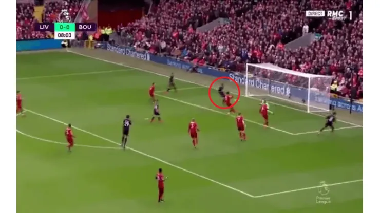¿Qué le pasa a Liverpool? Ya pierden 1 a 0 contra Bournemouth