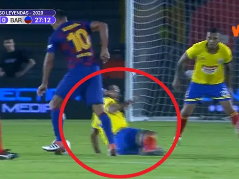 La jugadota de una leyenda del Barcelona que dejó en ridículo a Fabián Vargas