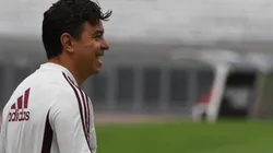 Marcelo Gallardo volvió a los entrenamientos.
