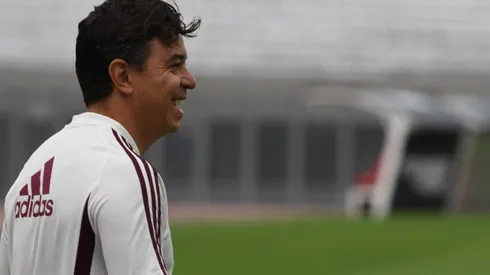 Marcelo Gallardo volvió a los entrenamientos.