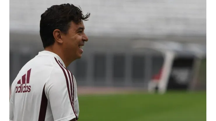 Marcelo Gallardo volvió a los entrenamientos.
