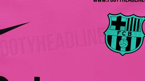 Se filtró la camiseta alternativa que usará Barcelona en la próxima temporada