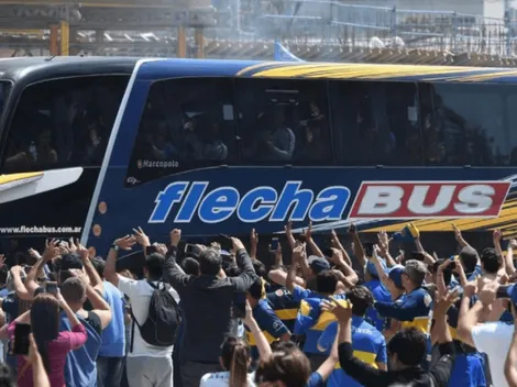 Fox Sports: los hinchas de Boca escoltarán al micro de Gimnasia