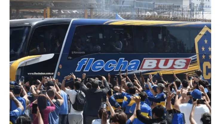 Fox Sports: los hinchas de Boca escoltarán al micro de Gimnasia
