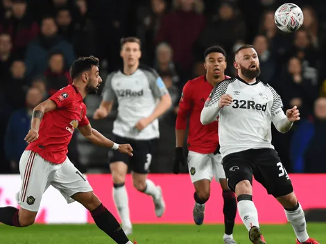 El reencuentro de Rooney le salió caro al Derby County: goleada del United
