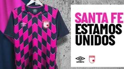 Le dan con todo a Santa Fe por su nueva camiseta para 2020