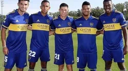 Zambrano llegó a fines de enero a Boca Juniors.